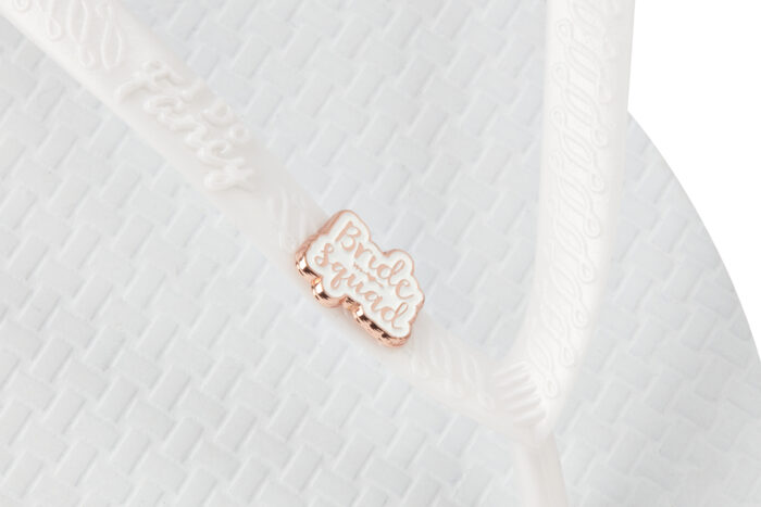 Rose Gold Bride Squad Charm & I Do Fancy Premium White - Image 2