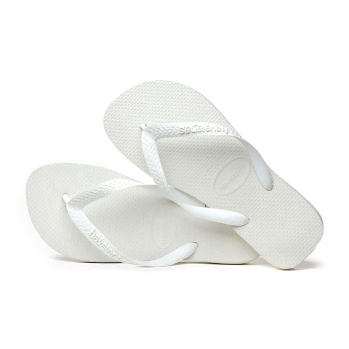 Havaianas White Top Unisex Flip Flops Wedding Gift